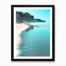 Waves And Sand Art Print