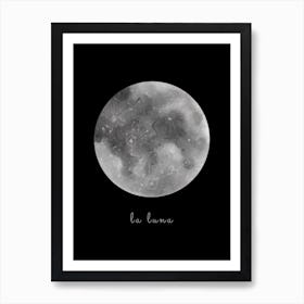 La Luna Art Print