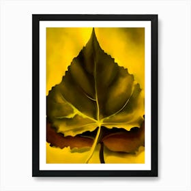 Georgia O'Keeffe - Grey and Brown Leaves, 1929 Art Print