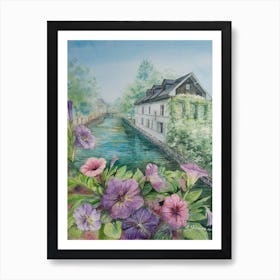 Spring Strasbourg Art Print