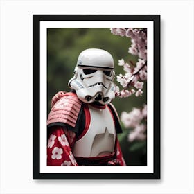 Stormtroopers Wearing Samurai Kimono (10) Art Print