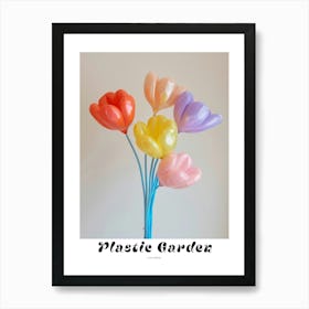 Dreamy Inflatable Flowers Poster Columbine 2 Art Print