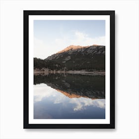 Sunrise Over Lake Art Print