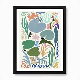 Lily Pond Art Print