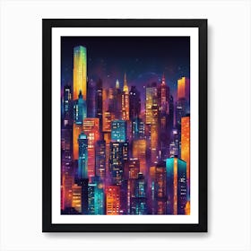 Night Sky Art Print