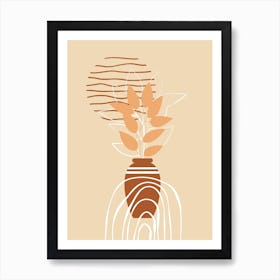 Flower In A Vase II Art Print