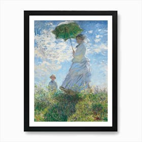 Claude Monet - Woman With Umbrella Art Print