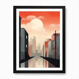 Urban Abstract Minimalist 8 Art Print