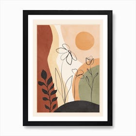 Plant Life Design 03 Art Print