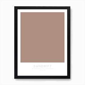 The Colour Block Collection - Sandrift Art Print
