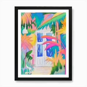 Garden Doorway Art Print