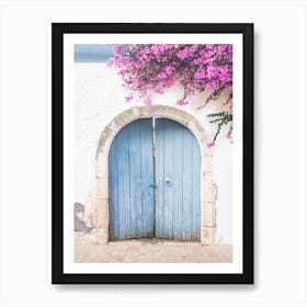 Greek Door Art Print