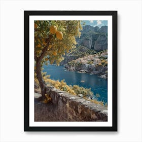 Amalfi Coast 1 Art Print