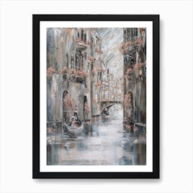 Journey, Venice Canals Art Print