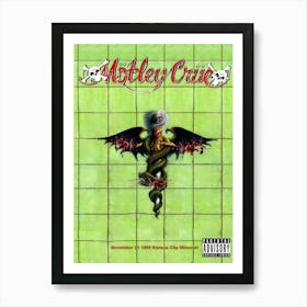 Motley Crue Dr Feelgood Banner Huge Poster Art Print