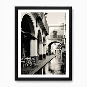 Seville, Spain, Black And White Analogue Photography 1 Art Print