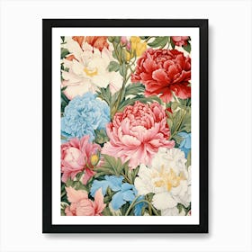 Peonies 9 Art Print