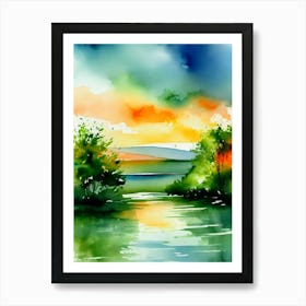 Watercolor Painting 10 Art Print