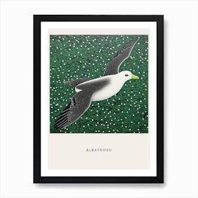 Ohara Koson Inspired Bird Painting Albatross 3 Poster Art Print