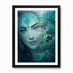 Mermaid 33 Art Print