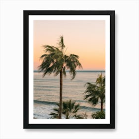 Sunset At The Beach 31 Art Print