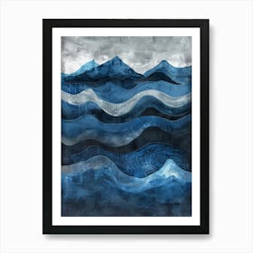 Ocean Waves 14 Art Print