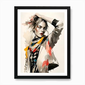 Fashion Illustration 3 Art Print