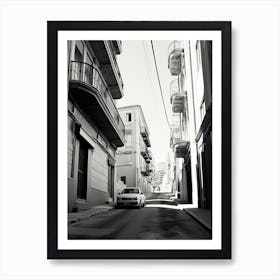 Malaga, Spain, Photography In Black And White 1 Art Print