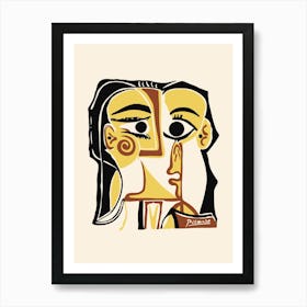 Portrait Of A Woman 2 Art Print