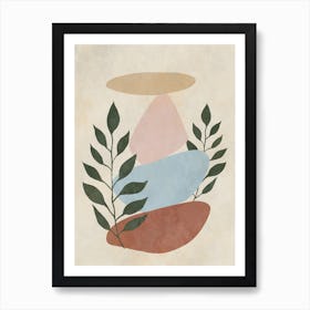 Meditative Stones Art Print