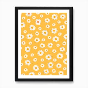 Yellow Daisies Art Print