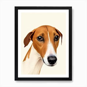 Whippet Illustration Dog Art Print