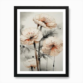 Water flower Art Print