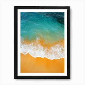 Aerial View Of A Beach 48 Art Print