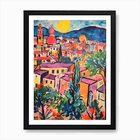 Turin Italy 4 Fauvist Painting Art Print