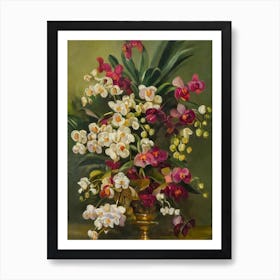 Orchids Painting 5 Flower Art Print