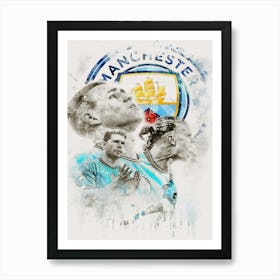 Manchester City Fc Art Print