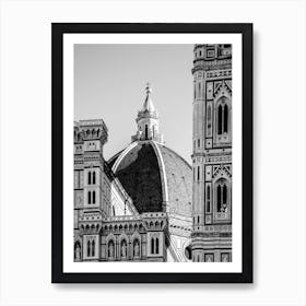 Florence In Black And White 6 Art Print