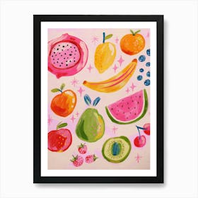 Fruit Painting 1 Art Print