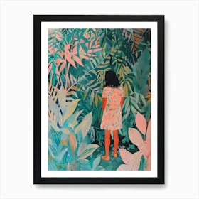 In The Garden Jardin Des Plantes France 2 Art Print