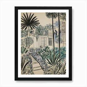 Garden Style Henri Matisse Art Print