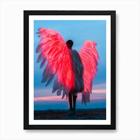 "Radiant Wings" 1 Art Print