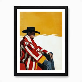 The Cowboy’s Escape Art Print