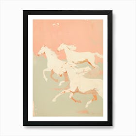 Wild Horses No 1 Art Print