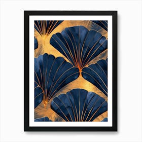 Ginkgo Leaves 34 Art Print