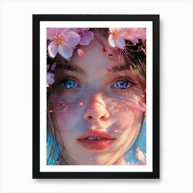 Cherry Blossoms 7 Art Print