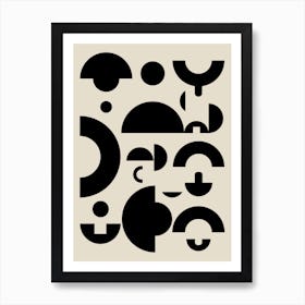 Daytime Forms Art Print