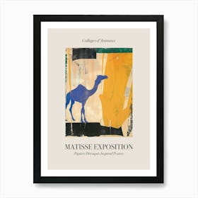 Camel 2 Matisse Inspired Exposition Animals Poster Art Print