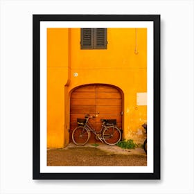 Tuscan Bike Art Print