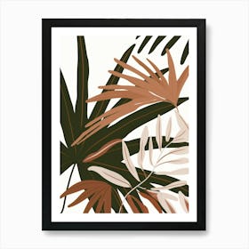 Tropical Leaves 159 Art Print